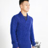 LEGIOVI Hand knitted wool sweater