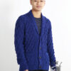 hand-knitted wool cardigan