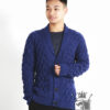 hand-knitted wool cardigan